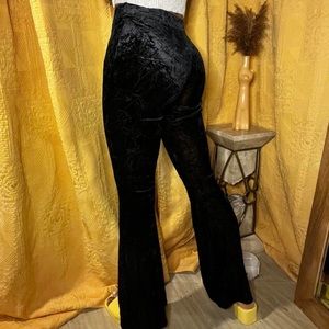 Urban Outfitters Velour flare pants